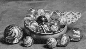 Antique Marbles of Stone, Pottery and Glass